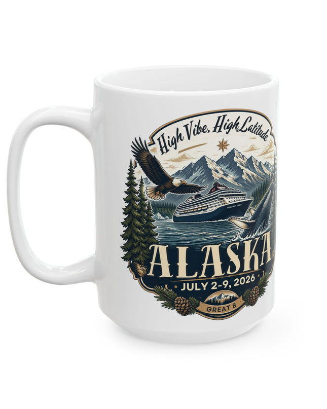 "Alaska" Ceramic Mug, (11oz, 15oz)