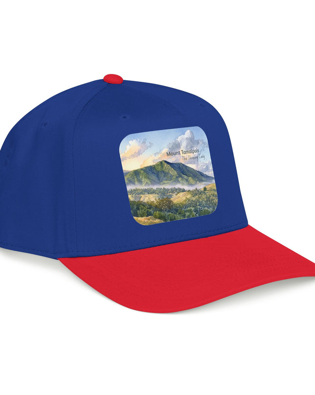 "Mount Tamalpais, the Sleeping Lady" Mid Profile Baseball Cap