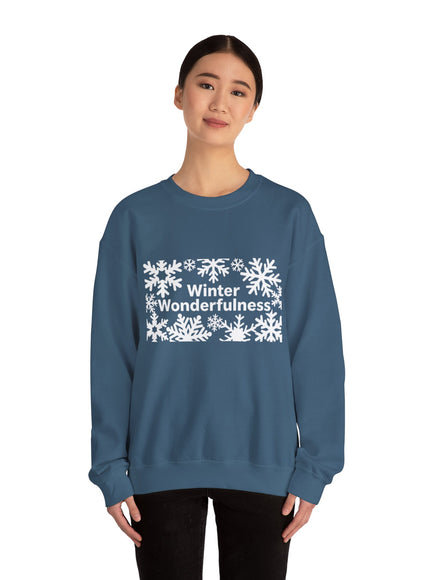 "Winter Wonderfulness" Unisex Adult Sweatshirt