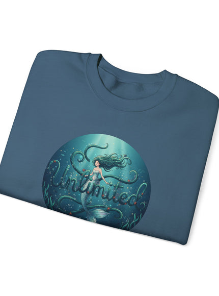 "Unlimited Mermaid" Unisex Adult Sweatshirt