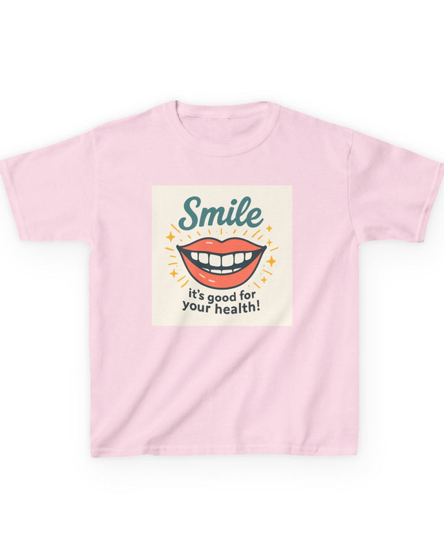"Smile" Kids Heavy Cotton Tee