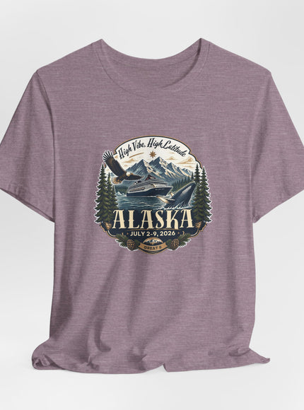 "Alaska" Unisex Jersey Short Sleeve Tee