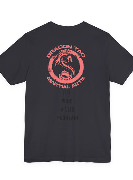 "Dragon Tao" PINK Unisex Jersey Short Sleeve Tee