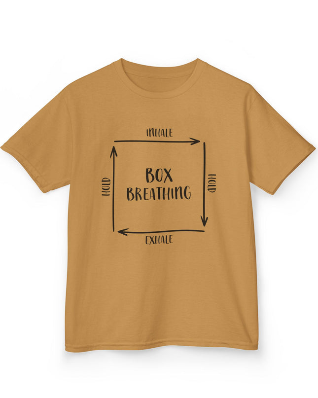"Box Breathing" Kids Heavy Cotton Tee