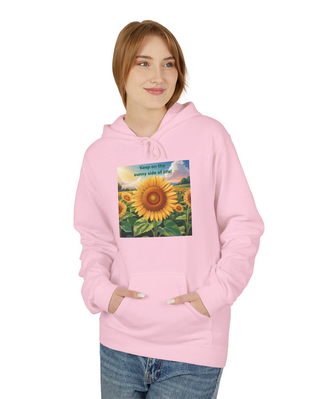 "Keep on the Sunny Side of Life" Unisex Midweight Softstyle Fleece Hoodie