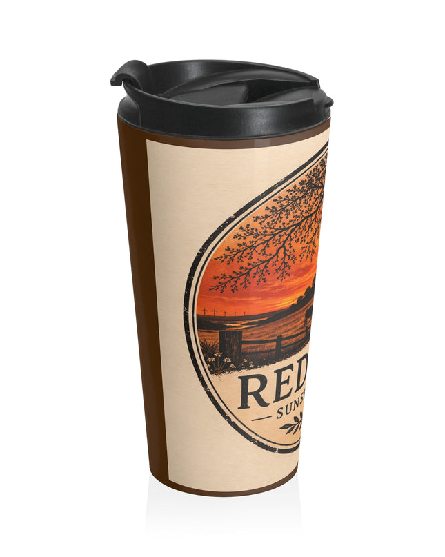 "Red Hill Sunset Farms" Stainless Steel Travel Mug