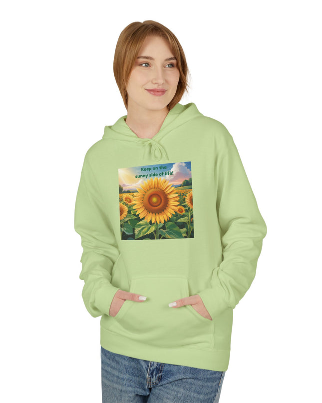 "Keep on the Sunny Side of Life" Unisex Midweight Softstyle Fleece Hoodie