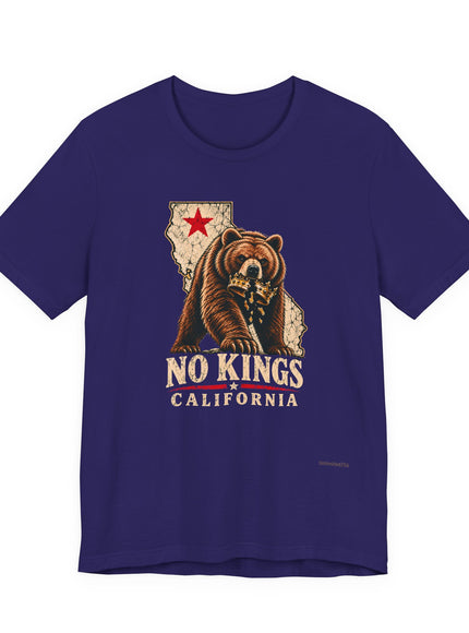 "No Kings Day" Unisex Jersey Short Sleeve Tee