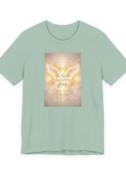 "The Truth Has Set Me Free" Unisex Jersey Short Sleeve Tee
