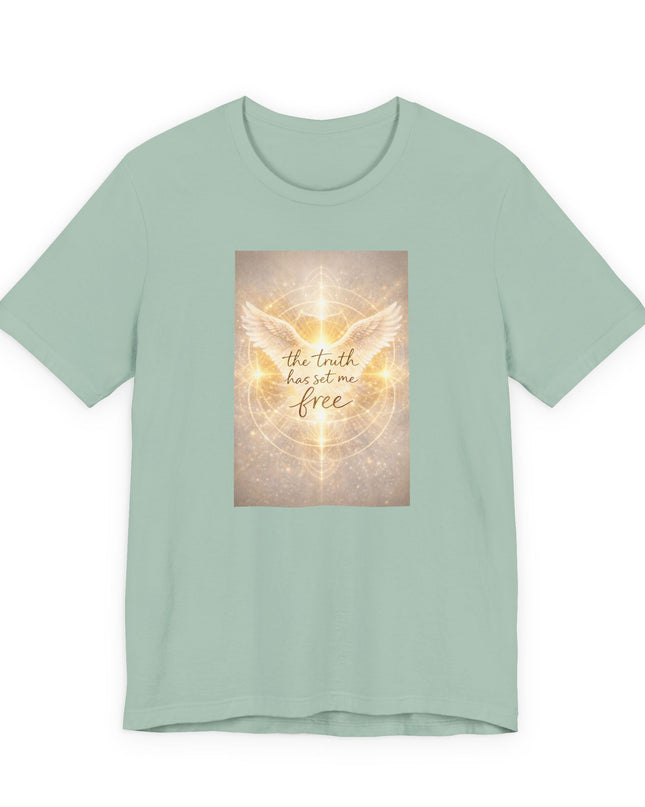 "The Truth Has Set Me Free" Unisex Jersey Short Sleeve Tee