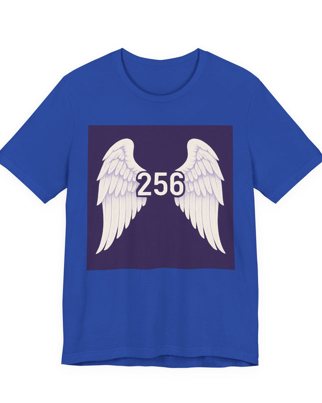 Fluffy angel wings 256 Unisex Jersey Short Sleeve Tee