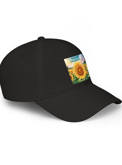 "Keep on the Sunny Side of Life" Low Profile Baseball Cap