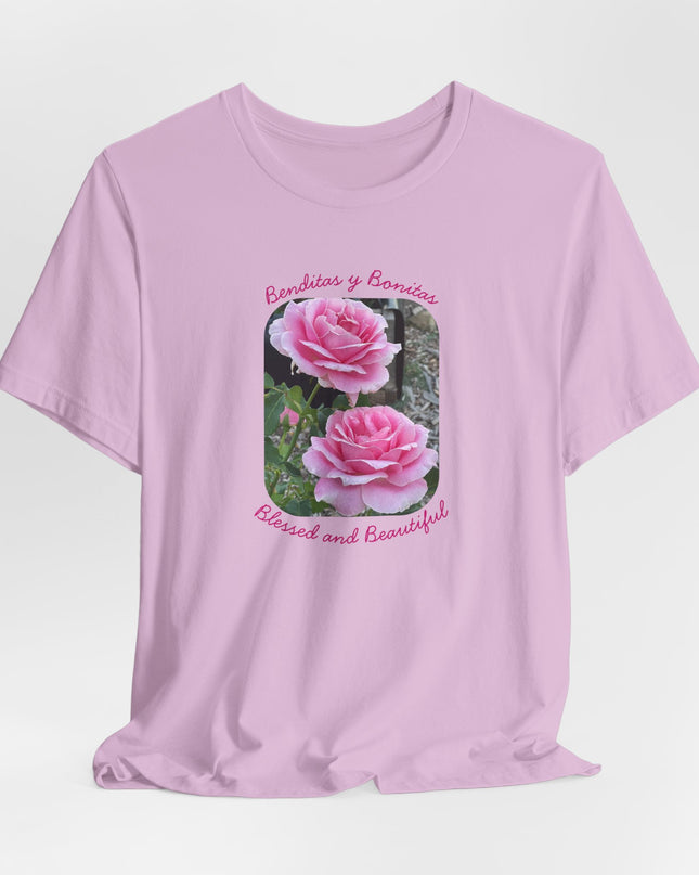 "Blessed and Beautiful" Unisex Jersey Short Sleeve Tee