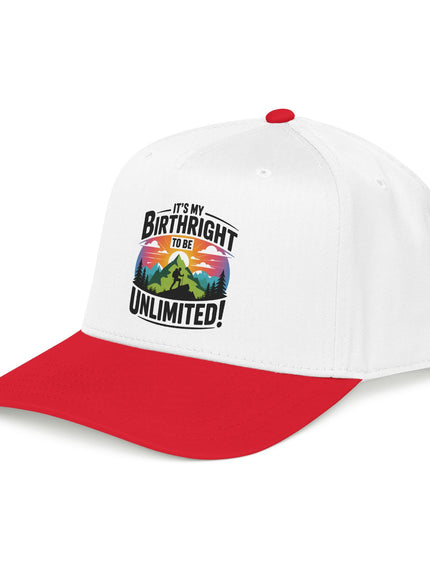 "It's my Birthright to be Unlimited" Mid Profile Baseball Cap