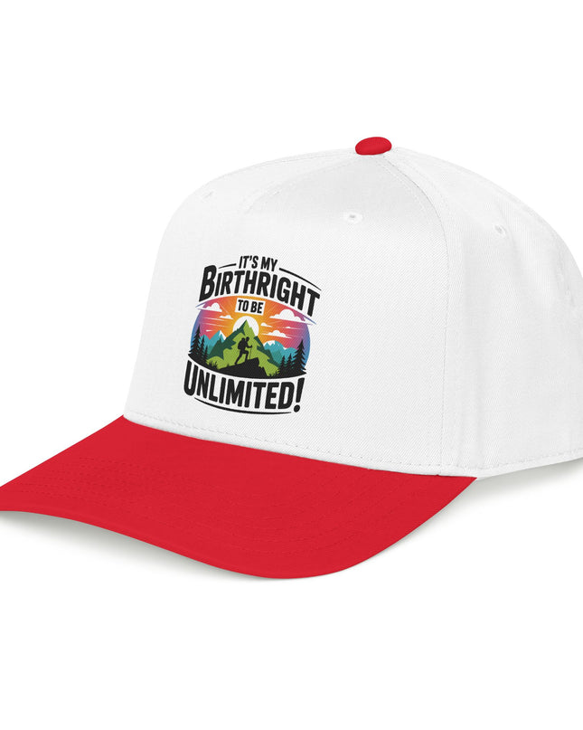 "It's my Birthright to be Unlimited" Mid Profile Baseball Cap