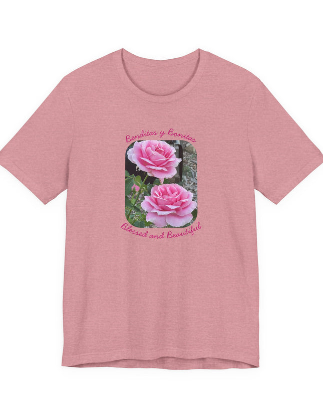 "Blessed and Beautiful" Unisex Jersey Short Sleeve Tee