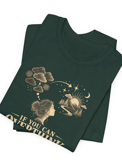 "Overthink" Unisex Jersey Short Sleeve Tee