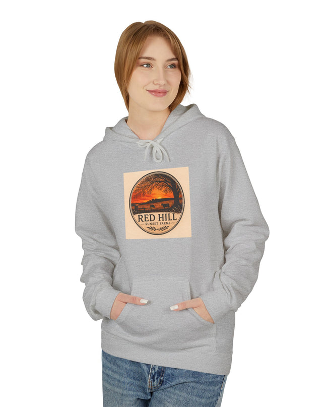 "Red Hill Sunset Farms" Unisex Midweight Softstyle Fleece Hoodie