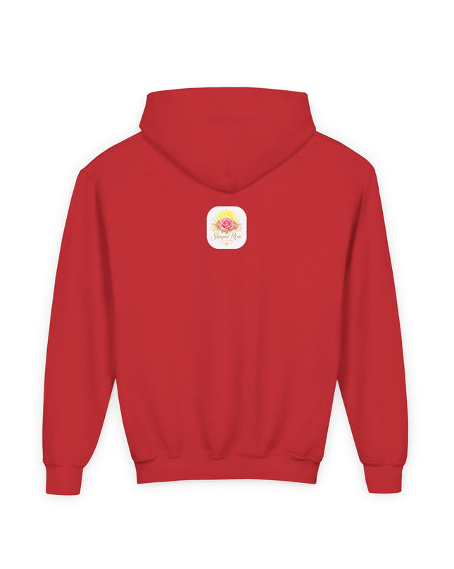"My Father Says I am Royalty" Youth Heavy Blend Hooded Sweatshirt
