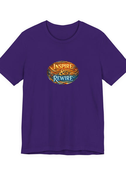 "Inspire and Rewire" Unisex Jersey Short Sleeve Tee