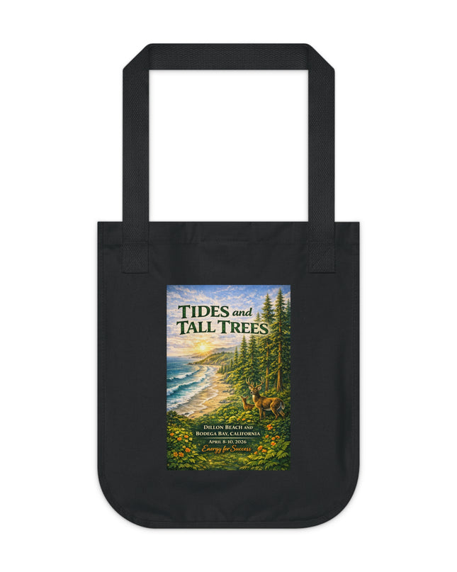 "Tides and Tall Trees" Organic Canvas Tote Bag