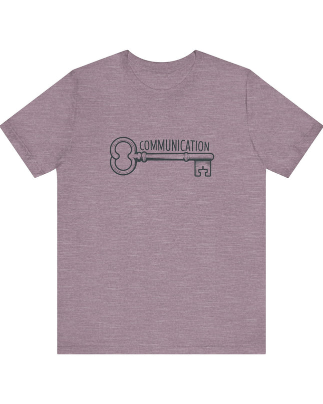 "Communication is Key" Unisex Jersey Short Sleeve Tee