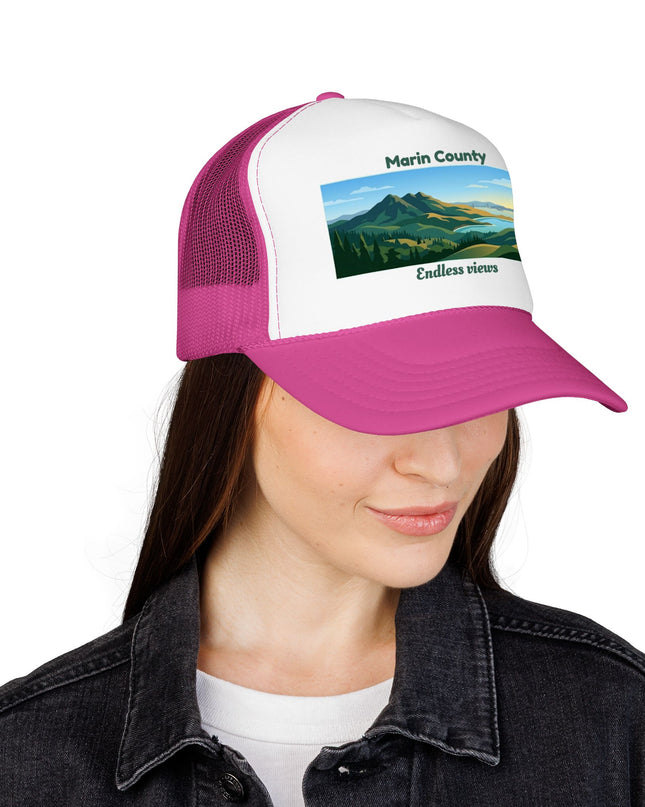 "Marin County - Endless Views" Foam Trucker Hat