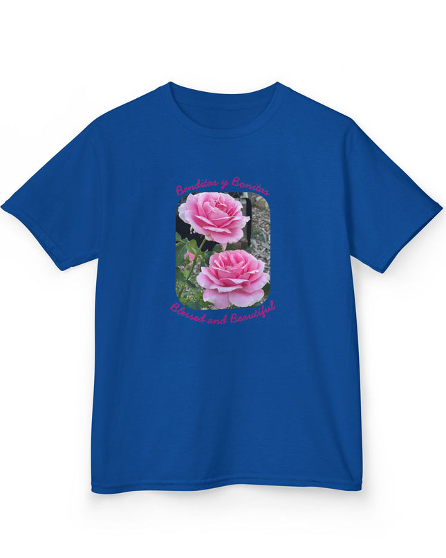 "Blessed and Beautiful" Kids Heavy Cotton Tee