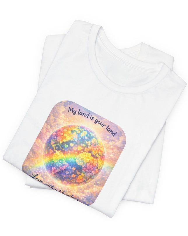 "My Land is Your Land" Unisex Jersey Short Sleeve Tee