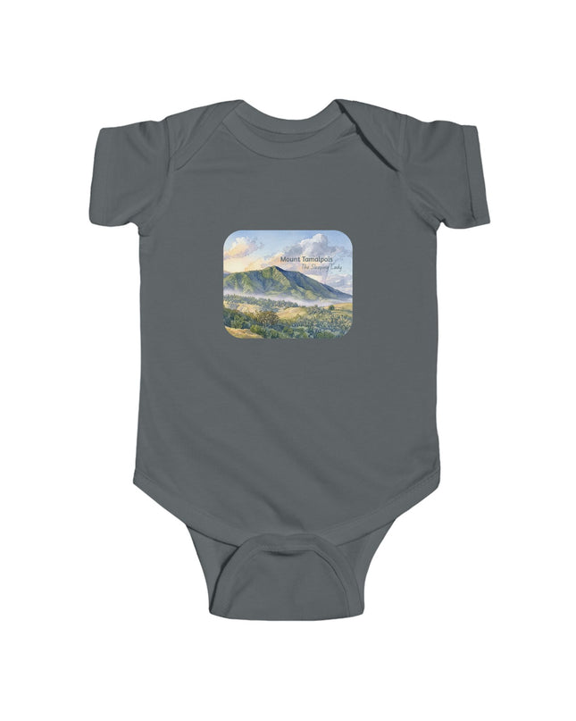 "Mount Tamalpais, the Sleeping Lady" Infant Fine Jersey Bodysuit