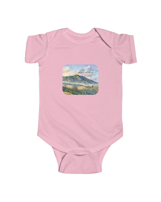 "Mount Tamalpais, the Sleeping Lady" Infant Fine Jersey Bodysuit