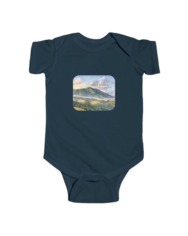 "Mount Tamalpais, the Sleeping Lady" Infant Fine Jersey Bodysuit
