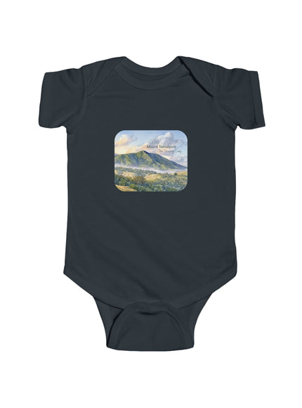 "Mount Tamalpais, the Sleeping Lady" Infant Fine Jersey Bodysuit