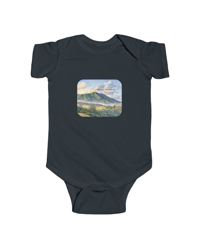 "Mount Tamalpais, the Sleeping Lady" Infant Fine Jersey Bodysuit