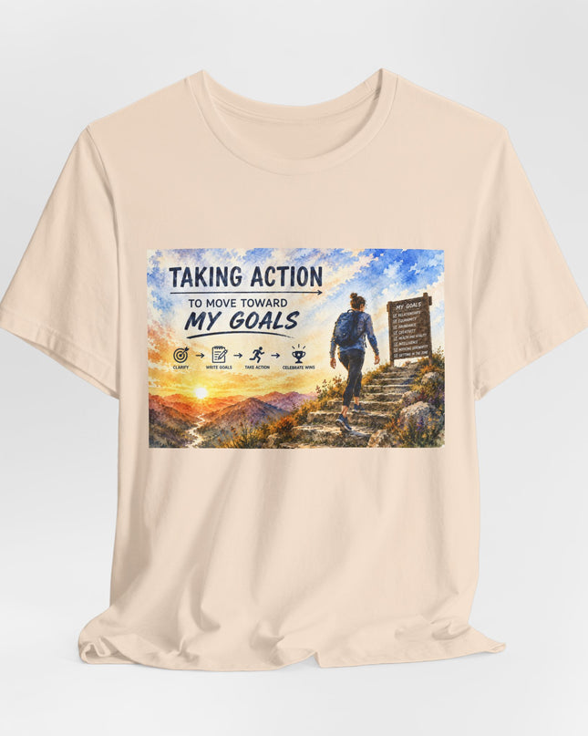 "Taking Action" Unisex Jersey Short Sleeve Tee
