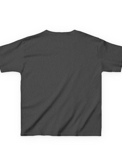 "Cat Face Sketch" Kids Heavy Cotton Tee