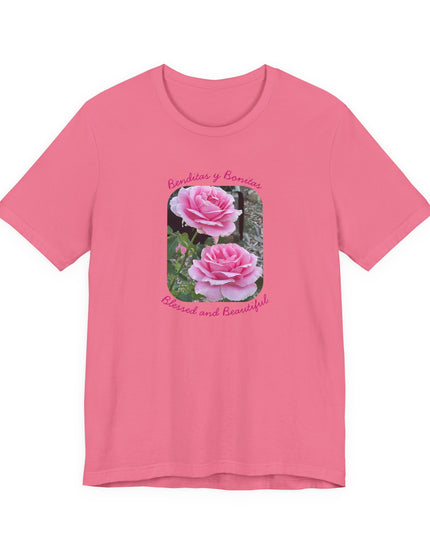 "Blessed and Beautiful" Unisex Jersey Short Sleeve Tee