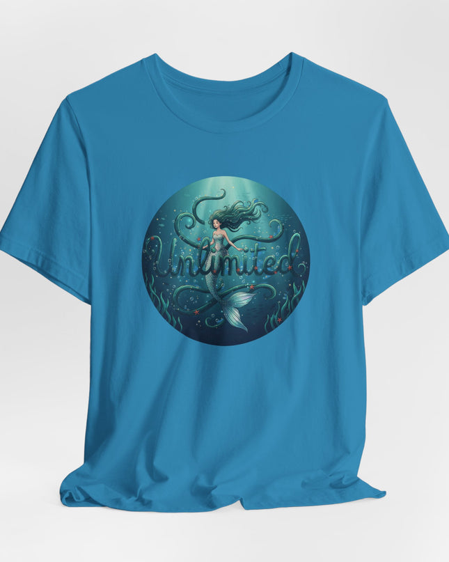 "Unlimited Mermaid" Unisex Jersey Short Sleeve Tee