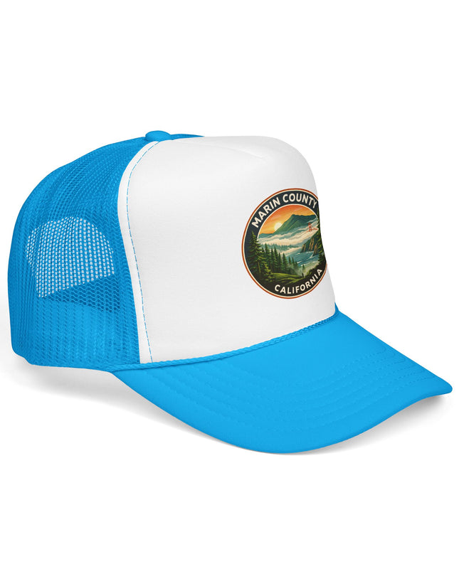 "Marin County, Above the Fog" Foam Trucker Hat