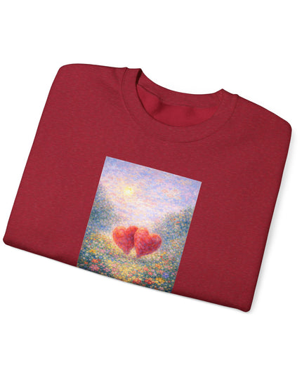"Valentine's Day - Monet Style" Unisex Adult Sweatshirt
