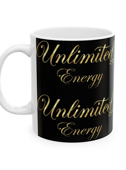 "Unlimited 256 Energy" Ceramic Mug, (11oz, 15oz)