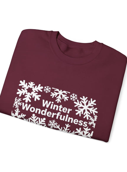 "Winter Wonderfulness" Unisex Adult Sweatshirt
