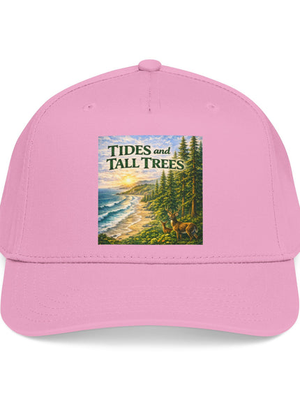 "Tides and Tall Trees" Mid Profile Baseball Cap