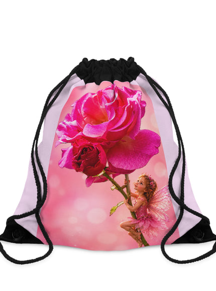 "Fairy Rose" Drawstring Bag