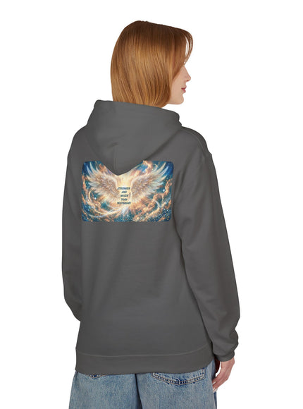 "Stronger and Wiser than Yesterday" Unisex Midweight Softstyle Fleece Hoodie