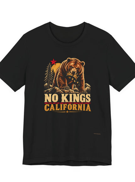 "No Kings California" Unisex Jersey Short Sleeve Tee