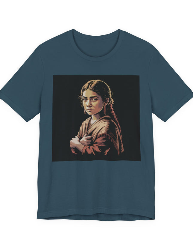 "Malinche, misunderstood" Unisex Jersey Short Sleeve Tee