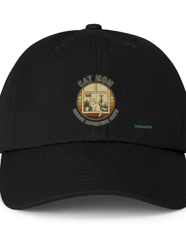 "Cat Mom Adventure Crew" Clean Up Cap