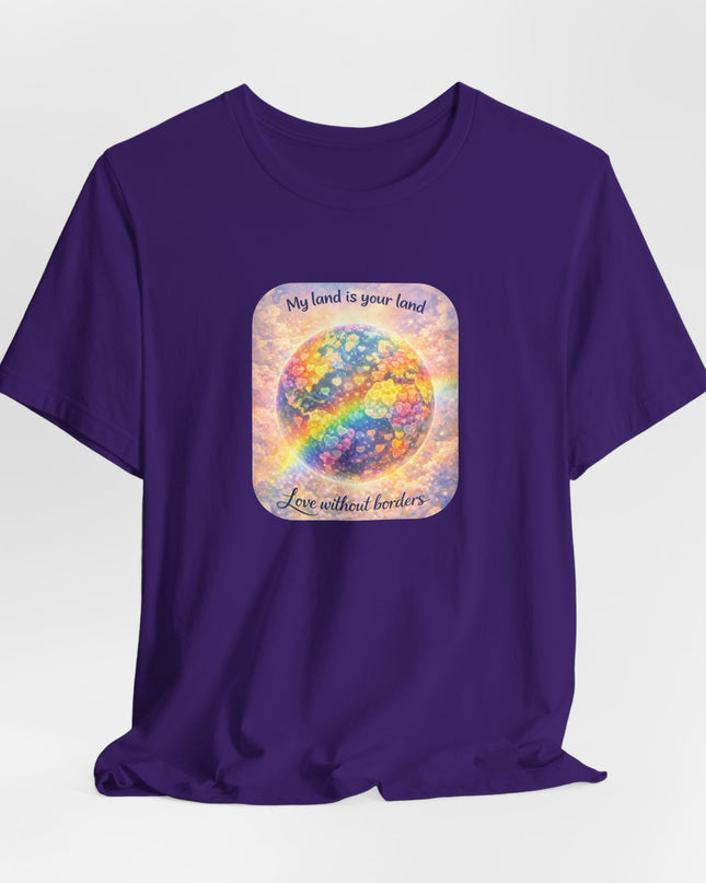 "My Land is Your Land" Unisex Jersey Short Sleeve Tee