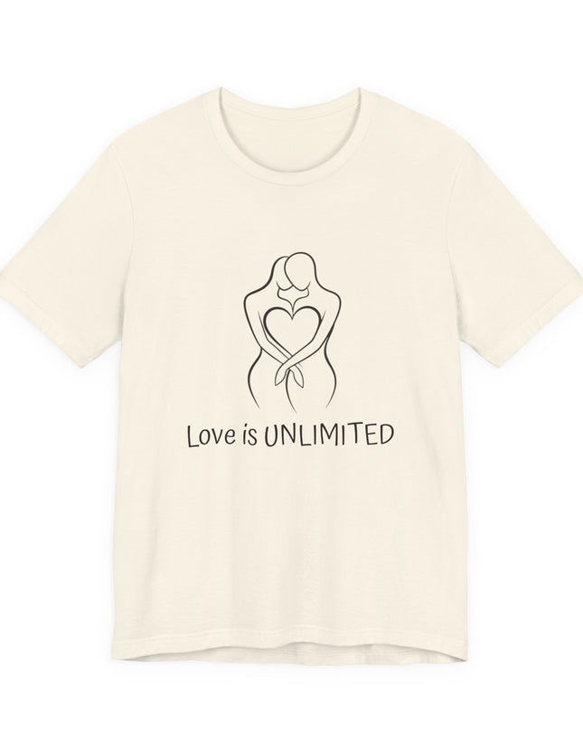 "Love is Unlimited" Unisex Jersey Short Sleeve Tee